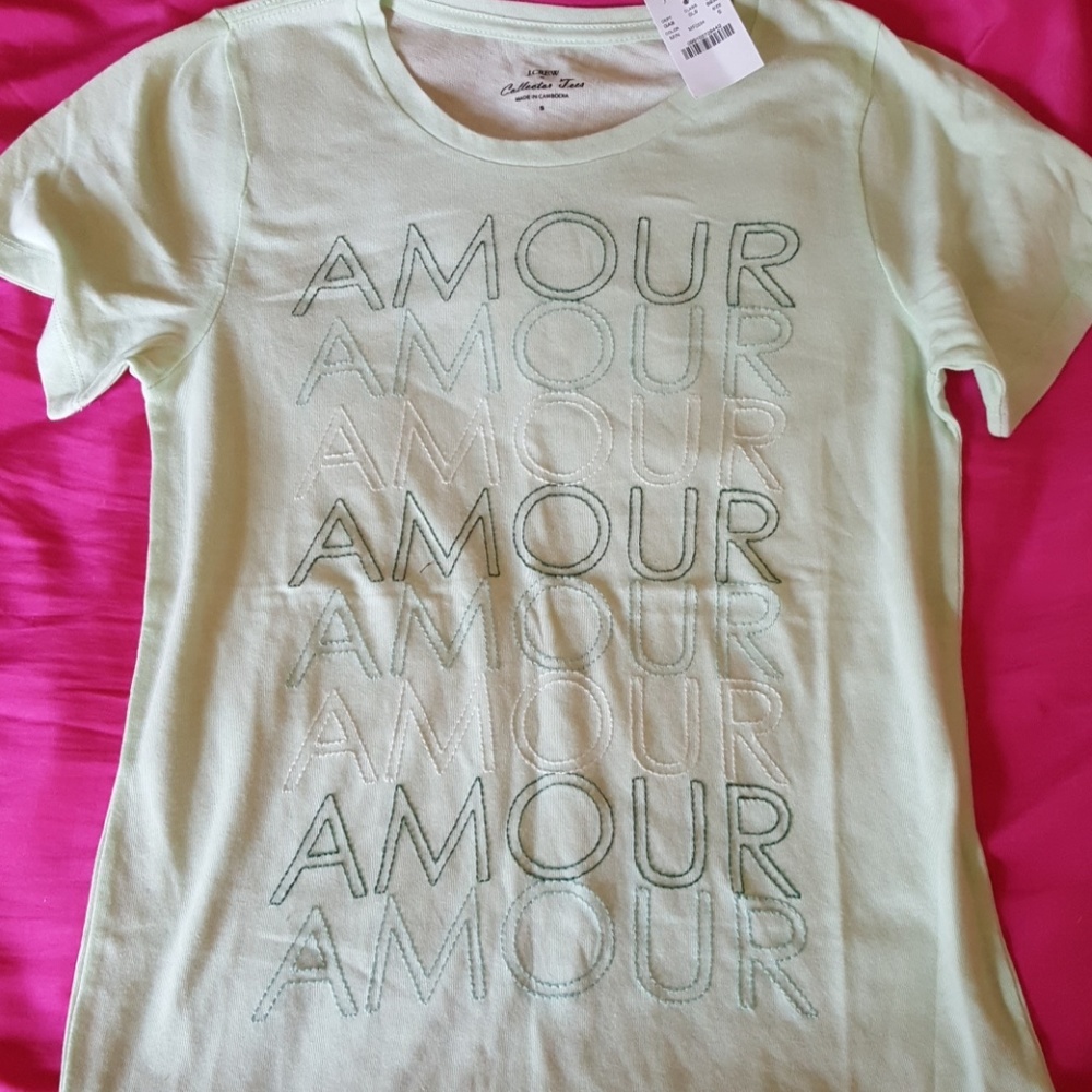 J Crew Collector Tee Shirt NWT